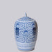 Cobalt Guild Home Decor Double Happiness Blue and White Porcelain Jar
