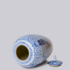 Cobalt Guild Home Decor Double Happiness Blue and White Porcelain Jar