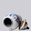Cobalt Guild Home Decor Extra Large Blue & White Four Seasons Porcelain Temple Jar