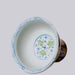 Cobalt Guild Home Decor Green and Blue Porcelain Crane and Clouds Large Footed Bowl