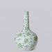 Cobalt Guild Home Decor Green and Blue Porcelain Cranes and Clouds Globe Vase