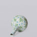 Cobalt Guild Home Decor Green and Blue Porcelain Cranes and Clouds Globe Vase