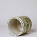 Cobalt Guild Home Decor Green and White Porcelain Fish and Lotus Cachepot