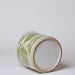 Cobalt Guild Home Decor Green and White Porcelain Fish and Lotus Cachepot