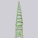 Cobalt Guild Home Decor Green and White Tall Porcelain Tulipiere
