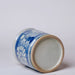 Cobalt Guild Home Decor Hand Painted Floral Blue and White Porcelain Cachepot