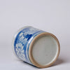 Cobalt Guild Home Decor Hand Painted Floral Blue and White Porcelain Cachepot