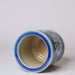 Cobalt Guild Home Decor Hand Painted Floral Blue and White Porcelain Cachepot