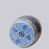 Cobalt Guild Home Decor Hand Painted Lotus Blue and White Porcelain Garden Seat