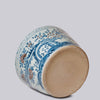Cobalt Guild Home Decor Large Floral Blue & Red Porcelain Planter