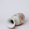 Cobalt Guild Home Decor Large Pink and Green Bird and Flower Porcelain Mallet Vase