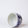 Cobalt Guild Home Decor Medium Blue and White Porcelain Hand Painted Dragon Cachepot