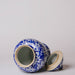 Cobalt Guild Home Decor Medium Blue and White Porcelain Plum Blossom Temple Jar