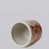 Cobalt Guild Home Decor Pink and Green Porcelain Bird and Flower Footed Cachepot