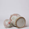 Cobalt Guild Home Decor Pink and Green Porcelain Dancing Dragon Temple Jar