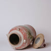 Cobalt Guild Home Decor Pink and Green Porcelain Phoenix Temple Jar