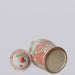 Cobalt Guild Home Decor Pink and Green Porcelain Three Friends Temple Jar