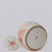 Cobalt Guild Home Decor Pink & Green Rustic Porcelain Bird & Flower Med. Lidded Jar