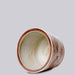 Cobalt Guild Home Decor Red and White Porcelain Fish Planter