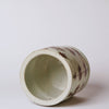 Cobalt Guild Home Decor Rustic Copper Glazed Bamboo Porcelain Cachepot