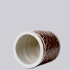 Cobalt Guild Home Decor Rustic Copper Glazed Dragon Scale Porcelain Cachepot