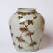 Cobalt Guild Home Decor Rustic Copper Glazed Porcelain Bamboo Jar