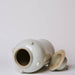 Cobalt Guild Home Decor Rustic Creamy White Porcelain Temple Jar