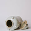 Cobalt Guild Home Decor Rustic Creamy White Porcelain Temple Jar