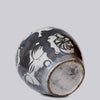 Cobalt Guild Home Decor Rustic Floral Blue and White Porcelain Pot