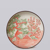 Cobalt Guild Home Decor Rustic Pink and Green Three Friends Porcelain Platter