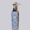 Cobalt Guild Home Decor Tall Blue and White Landscape Porcelain Umbrella Stand