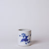 Cobalt Guild Home Decor Tiny Blue and White Porcelain Flying Crane Cachepot