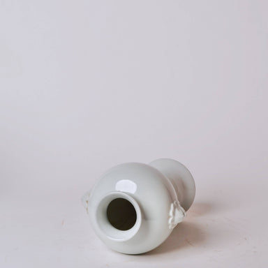 Cobalt Guild Home Decor White Porcelain Amphora Vase