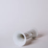 Cobalt Guild Home Decor White Porcelain Baluster Vase with Sprigged Lion Heads