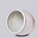 Cobalt Guild Home Decor White Porcelain Ribbed Planter