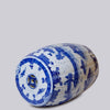 Cobalt Guild Home Decor "Willow Ware" Blue and White Porcelain Garden Seat
