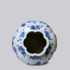 Cobalt Guild Home Decor "Willow Ware" Blue and White Porcelain Gourd Vase