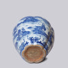 Cobalt Guild Home Decor "Willow Ware" Blue and White Porcelain Gourd Vase