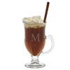 Creative Gifts Giftware 12 Glass Irish Coffee Mugs 8 Oz Cap, 6" H