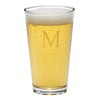 Creative Gifts Giftware 24 Pint Glasses 16 Oz Cap, 6" H