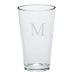 Creative Gifts Giftware 24 Pint Glasses 16 Oz Cap, 6" H