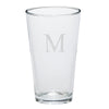 Creative Gifts Giftware 24 Pint Glasses 16 Oz Cap, 6" H