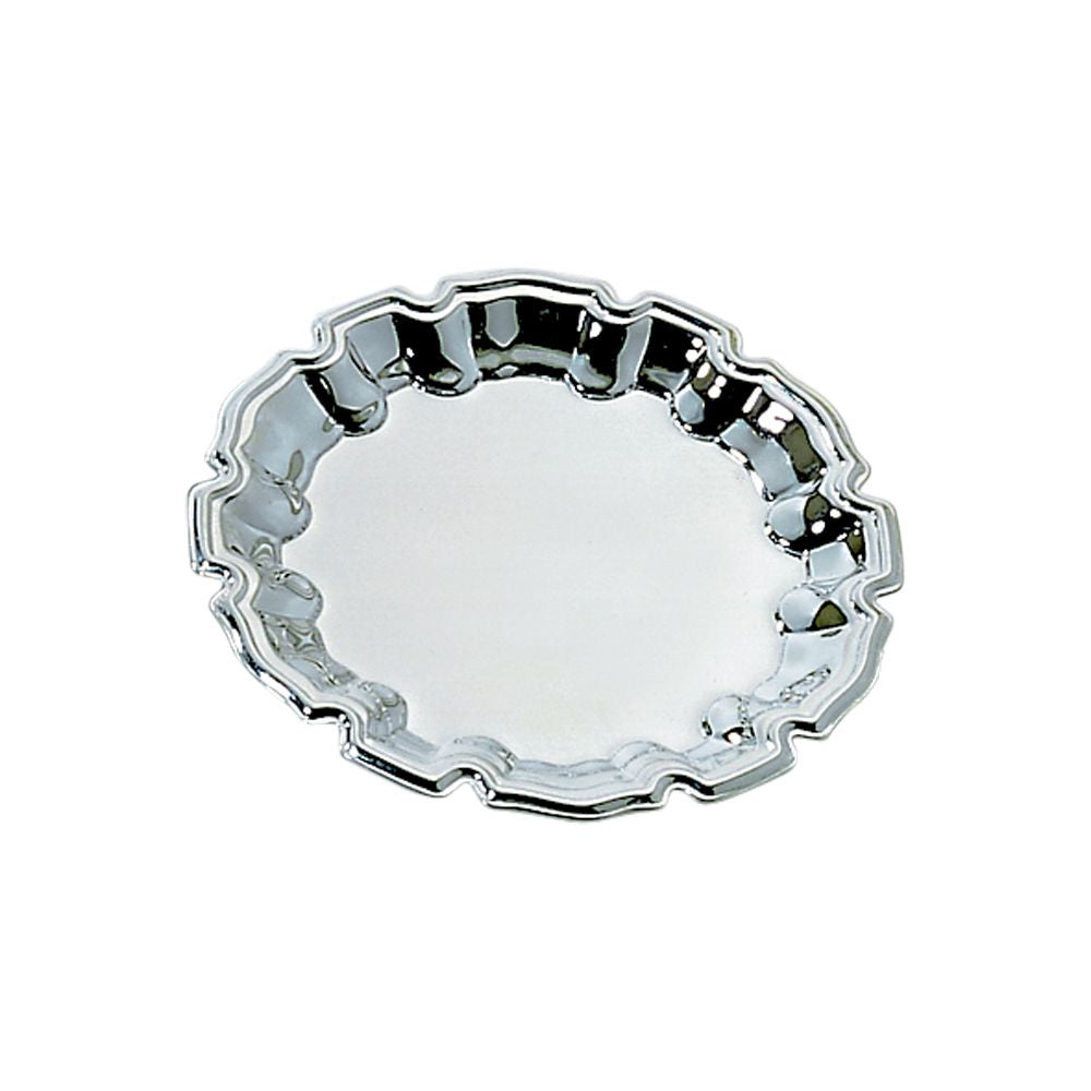 Creative Gifts Giftware Chippendale Style Tray, 12" Diameter