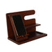 Creative Gifts Giftware Dark Wood Charging Shelf/Valet