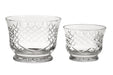 Creative Gifts Giftware Lead-free Crystal Round Flared Bowl With Medallion Ii Pattern, 4.5" X 6"