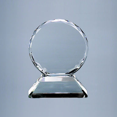 Creative Gifts Giftware Optic Crystal Trophy On Base, 6.75" Ht