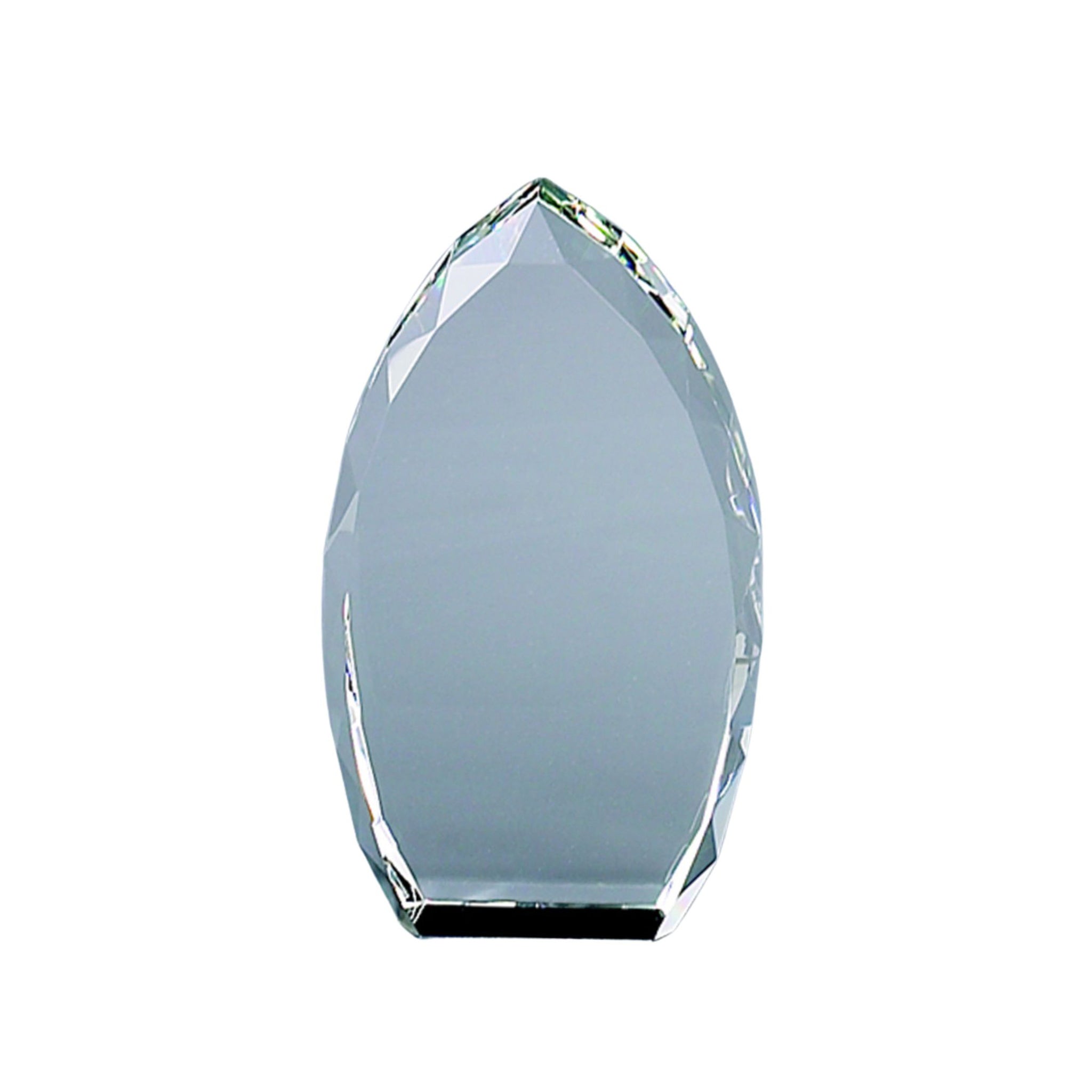 Creative Gifts Giftware Optic Crystal Trophy Point, 7" Ht