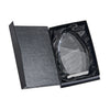 Creative Gifts Giftware Optic Crystal Trophy Point, 7" Ht