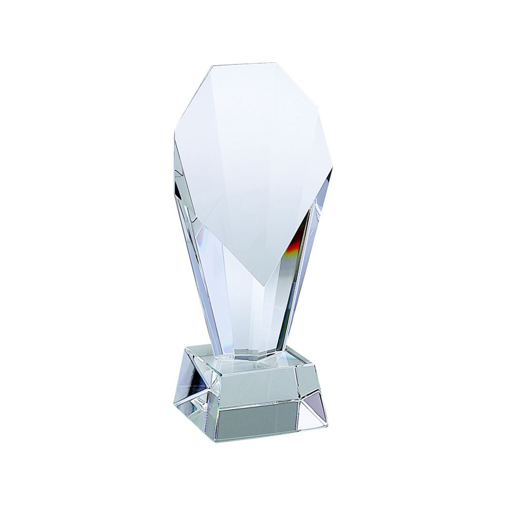 Creative Gifts Giftware Optic Fountain Trophy, 8.25" Ht