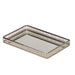 Creative Gifts Giftware Vanity Gallery Tray With Mirror, 11" X 7" X 1.5"